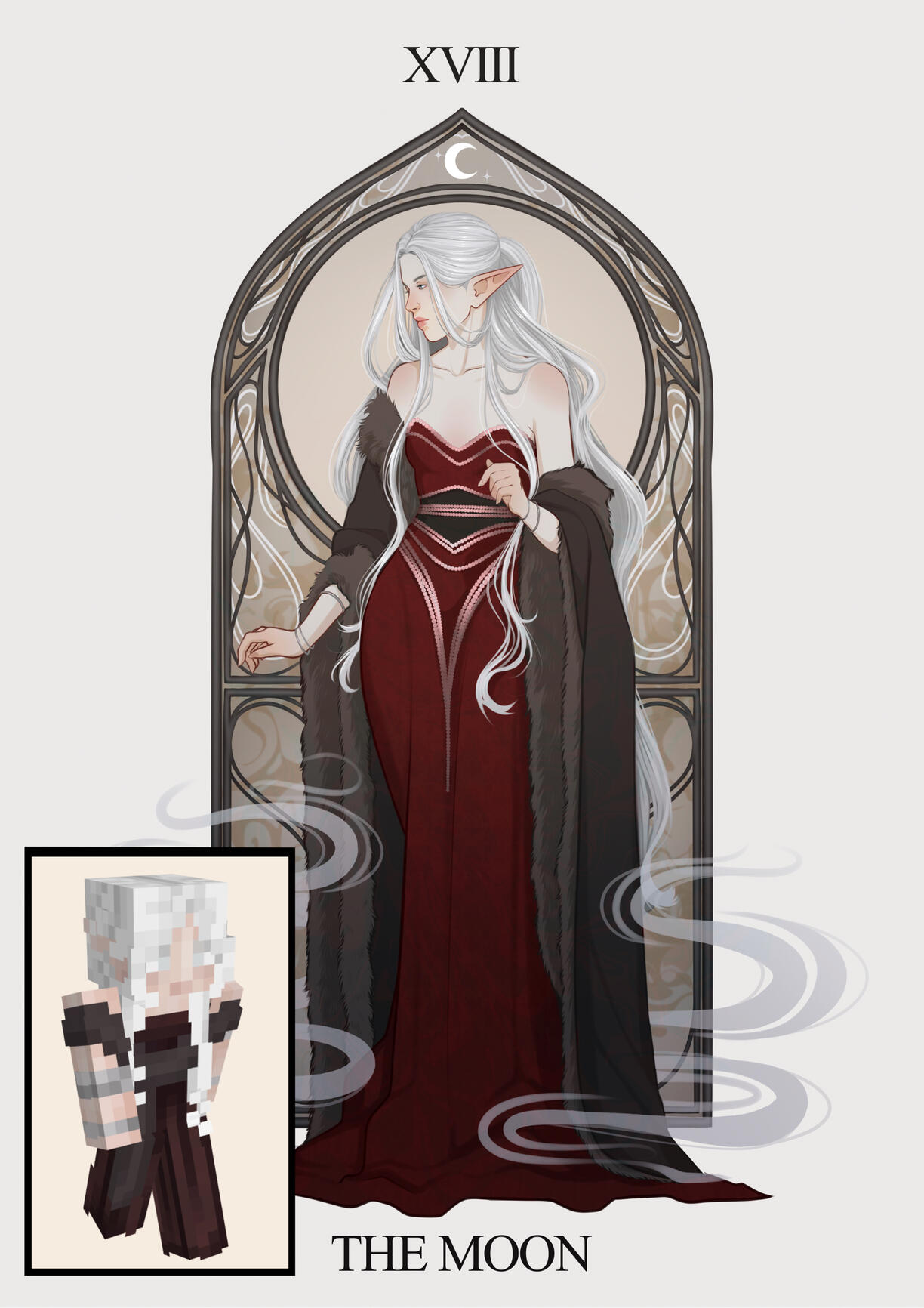 Semi-realism Full-body for Camille