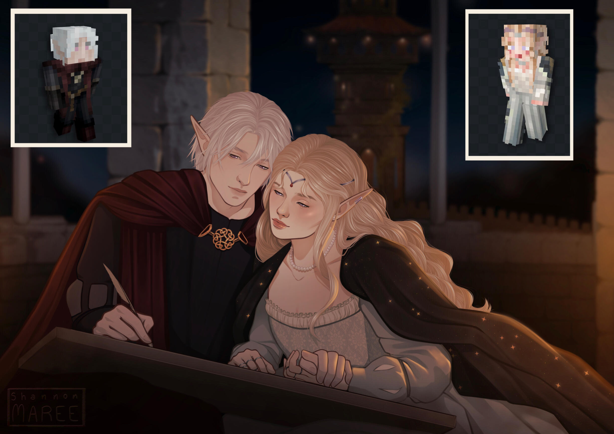 Semi-realism Half-body for Hopey